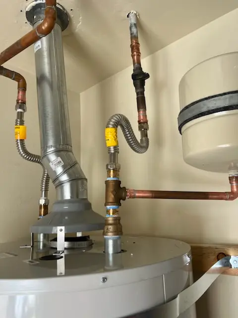 Water heater installation and plumbing repair in Alkali Flat